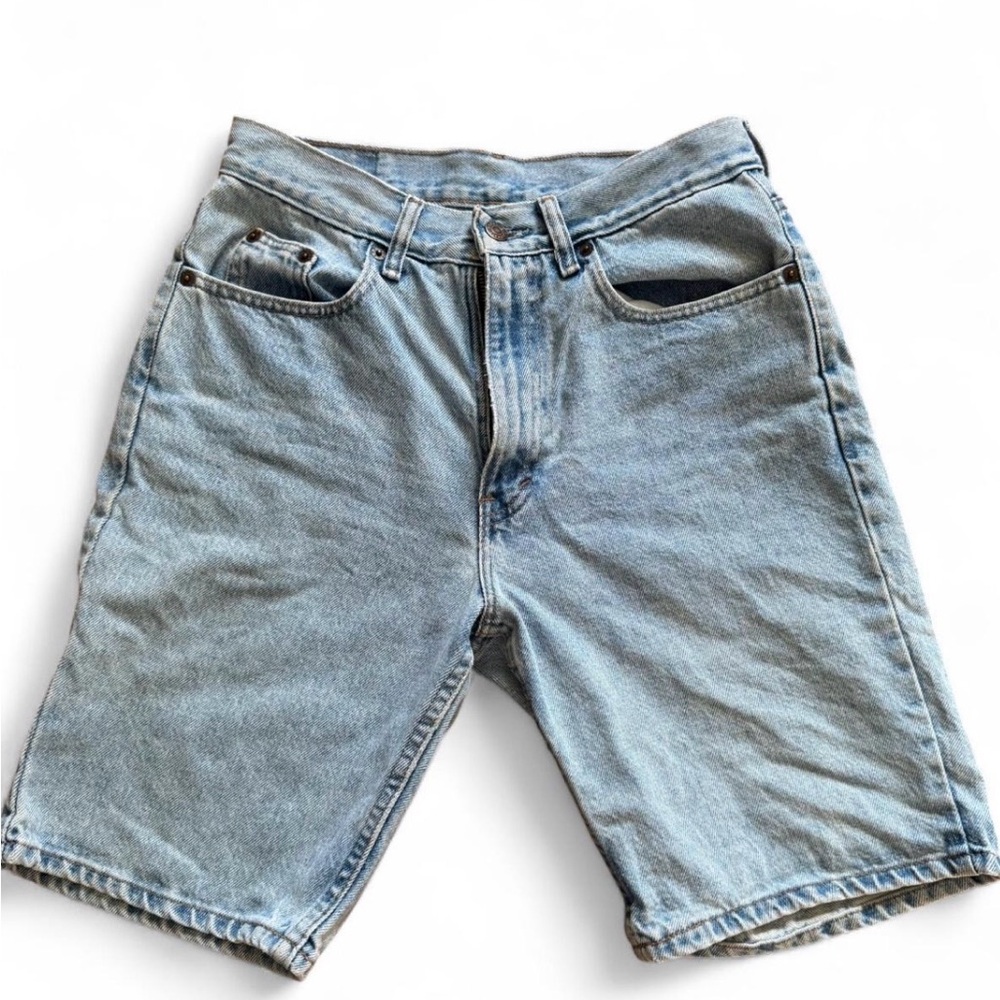 Vintage 100% Cotton Gap Denim Light Wash Blue Jean Shorts Size 31